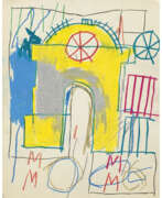 Paperboard. JEAN-MICHEL BASQUIAT (1960-1988)
