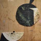 Gemälde „яблоко“, Sperrholz, Collage, Россия Москва, 2022 - Foto 1