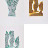 HAP Grieshaber (1909 Rot an der Rot - 1981 Reutlingen). Mixed Lot of 3 Woodcuts (From: Das andere Ufer vor Augen) - photo 1