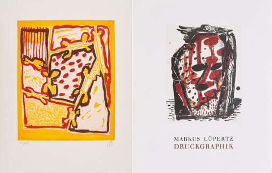 Markus Lüpertz (1941 Liberec/Bohemia). Werkverzeichnis 1960-1990 - Foto 1