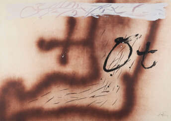 Antoni Tàpies (1923 Barcelona - 2012 Barcelona). From: Suite 63 x 90