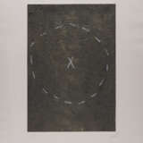 Antoni Tàpies (1923 Barcelona - 2012 Barcelona). Cercle sur matière - photo 1