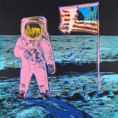 Andy Warhol (1928 Pittsburgh, PA/USA - 1987 New York). Moonwalk (Pink) 11.405 - photo 1