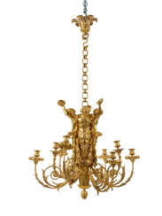 LUSTRE DE STYLE NEOCLASSIQUE D&#39;EPOQUE NAPOLEON III