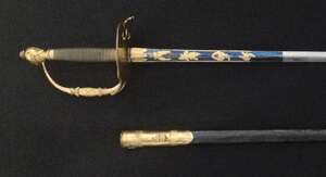 French officer's sword