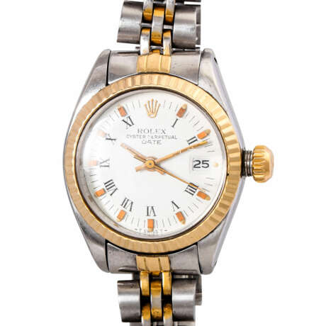 ROLEX Lady Date Damen Armbanduhr, Ref. 6917. Aus 1982. - фото 1