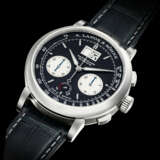 A. LANGE & S&#214;HNE. A PLATINUM FLYBACK CHRONOGRAPH WRISTWATCH WITH LARGE DATE AND POWER RESERVE INDICATOR - photo 2
