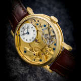 BREGUET. AN 18K GOLD SEMI-SKELETONISED WRISTWATCH WITH POWER RESERVE - Foto 1