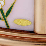 PATEK PHILIPPE. A UNIQUE GILT BRASS DOME TABLE CLOCK WITH CLOISONN&#201; ENAMEL DEPICTING BUTTERFLIES - фото 8