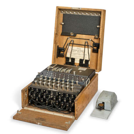 A FOUR-ROTOR ENIGMA CIPHER MACHINE - photo 1
