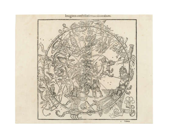 FIRST PRINTED STAR CHARTS TO SHOW THE CONSTELLATIONS FROM A TERRESTRIAL VIEWPOINT - photo 2