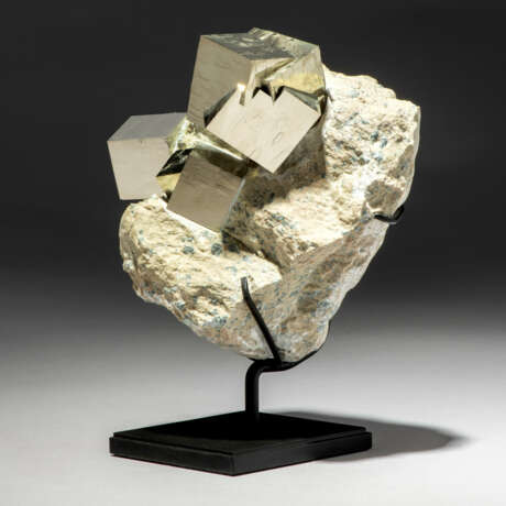NATURAL CUBES OF PYRITE - photo 3