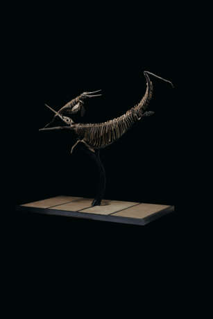 TWO ICHTHYOSAURS MOUNTED IN FIGHTING POSE - Foto 9