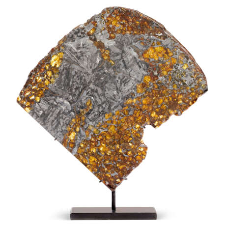 A PATRIAL SLICE OF SEYMCHAN METEORITE - photo 1