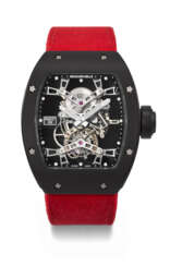 RICHARD MILLE. AN EXTREMELY IMPORTANT ULTRA-LIGHTWEIGHT CARBON COMPOSITE TOURBILLON WRISTWATCH WITH BOX