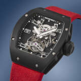 RICHARD MILLE. AN EXTREMELY IMPORTANT ULTRA-LIGHTWEIGHT CARBON COMPOSITE TOURBILLON WRISTWATCH WITH BOX - photo 2