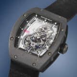 RICHARD MILLE. AN EXCEPTIONALLY RARE AND IMPORTANT PROTOTYPE ULTRA-LIGHTWEIGHT METAL MATRIX COMPOSITE SKELETONIZED TOURBILLON WRISTWATCH WITH ALUMINIUM LITHIUM MOVEMENT AND GUARANTEE - photo 2