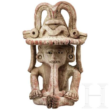 Figurales Ritualgefäß, Mittelamerika - photo 1