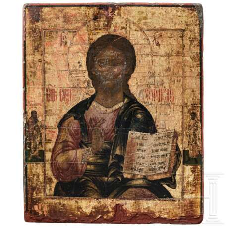 Ikone mit Christus Pantokrator, Russland, Vetka, 19. Jhdt. - photo 1