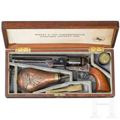 Perkussionsrevolver Colt Mod. 1851 Navy, Robert E. Lee Commemorative, in Schatulle, USA, um 1970