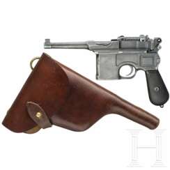 Mauser C 96 "French Gendarme", mit Tasche