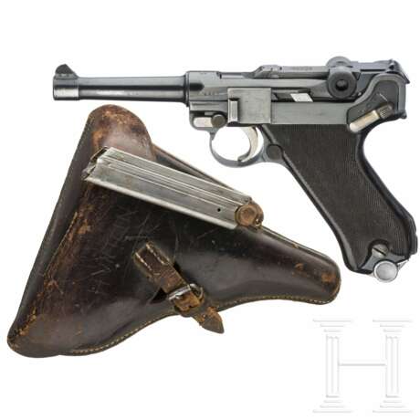 Pistole 08, Krieghoff, 1936, mit Koffertasche - photo 1