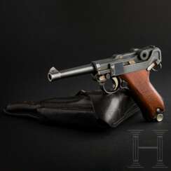 Pistole 08, Mauser Prototyp, mit Koffertasche