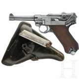 Pistole 08, Mauser, Code "1937 - S/42", mit Koffertasche - photo 1