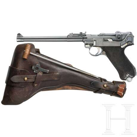 Lange Parabellum Mauser Mod. 1935/36, mit Brett und Tasche, Persien - photo 1