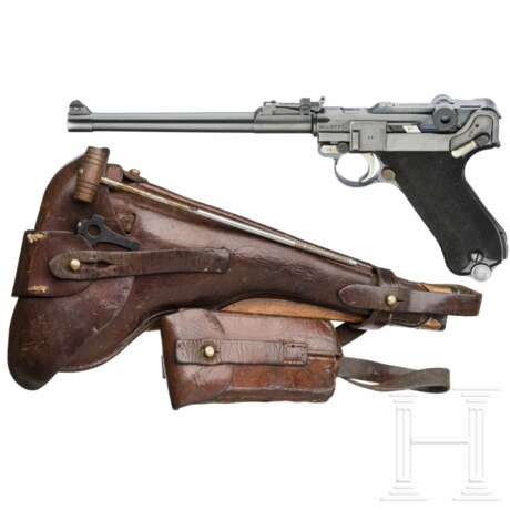 Lange Parabellum Mauser Mod. 1935/36, mit Brett und Tasche, Persien - photo 1