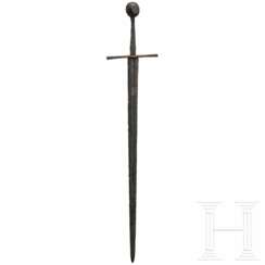 Ritterliches Schwert zu anderthalb Hand, deutsch, um 1350
