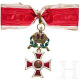 Leopold-Orden, Kommandeurskreuz mit Kriegsdekoration - Foto 1