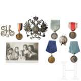 Sechs Auszeichnungen/Medaillen sowie zwei Auflagen, Russland, zwischen 1890 und 1915 - Foto 1