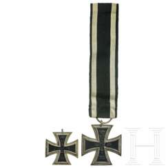 Zwei Eiserne Kreuze eines bayerischen Teilnehmers der Befreiungskriege 1813 - 1815