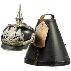 Otto Karl Schirndinger von Schirnding (1892 - 1979) - Helm M 1886 für Offiziere der Pioniere, um 1914