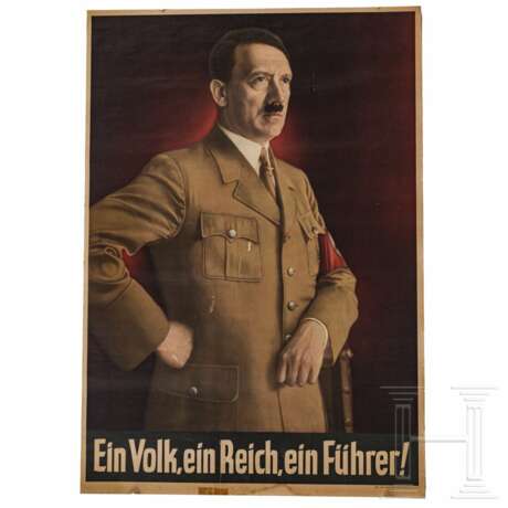Plakat "Ein Volk, ein Reich, ein Führer!" - Foto 1