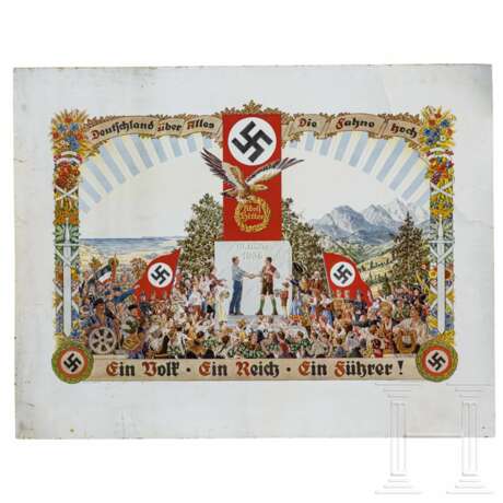 Plakat zum Anschluss Österreichs an das Deutsche Reich, 1938 - photo 1