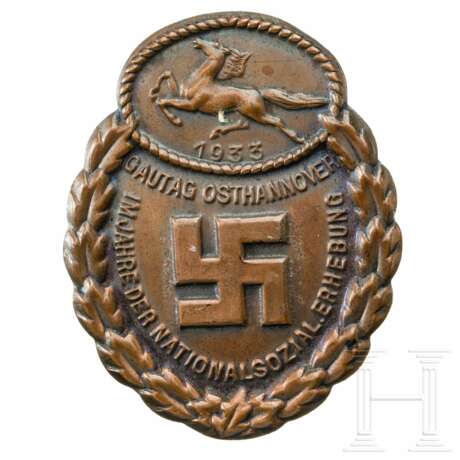 Gau-Ehrenzeichen Ost-Hannover in Bronze - Foto 1