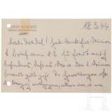 GFM Erwin Rommel - eigenhändig verfasste Karte an seine Tochter Gertrud Pan vom 18. März 1944 - фото 1