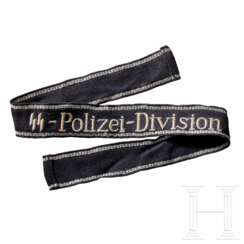 Ärmelband "SS-Polizei-Division" für Angehörige der 4. SS-Polizei-Panzergrenadier-Division