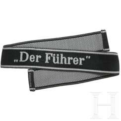 Ärmelband "Der Führer" für Angehörige des SS-Panzer-Grenadier-Regiments 4
