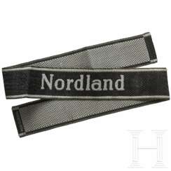 Ärmelband "Nordland" für Angehörige der 11. SS-Freiwilligen-Panzergrenadier-Division