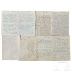 Leni Riefenstahl - 72 persönliche Briefe an Anders Lembcke und zwölf Postkarten, 1947 - 1951
