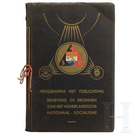 NSB-Niederlande-Broschüre "Programma met Toelichting", limitierte Ausgabe, Nummer 91, 1931 - фото 1