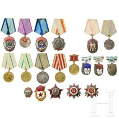 20 Auszeichnungen, Sowjetunion, ab 1942