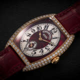 FRANCK MULLER CHRONOMETRO REF. 7502 S6 D, AN ATTRACTIVE GOLD AND DIAMOND-SET WRISTWTCH WITH ENAMEL DIAL - Foto 1
