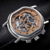 DANIEL ROTH, REF. 447.X.70, A VERY FINE AND ATTRACTIVE SKELETONISED WHITE GOLD CHRONOGRAPH - Foto 1