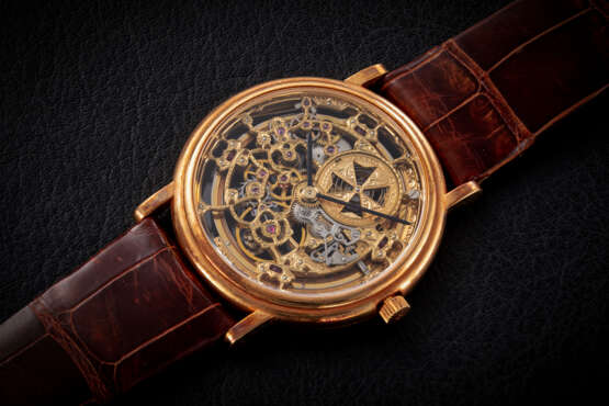 VACHERON CONSTANTIN, PATRIMONY SQUELETTE REF. 43038/00J-000, A RARE GOLD SKELETONISED AUTOMATIC WRISTWATCH - Foto 1