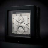 BUBEN&ZORWEG, PANTHEON WORLD TIME, AN IMPRESSIVE LACQUER AND GLASS DESK CLOCK - photo 2