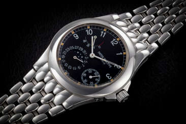 PATEK PHILIPPE, NEPTUNE REF. 5085/1A, A STEEL AUTOMATIC WRISTWATCH WITH MOON-PHASE AND POWER RESERVE